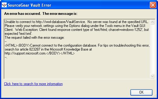 Vault Client error.JPG